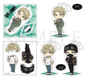 Spy x Family - Loid Forger Acrylic Stand Keychain (With Bonus Stickers)